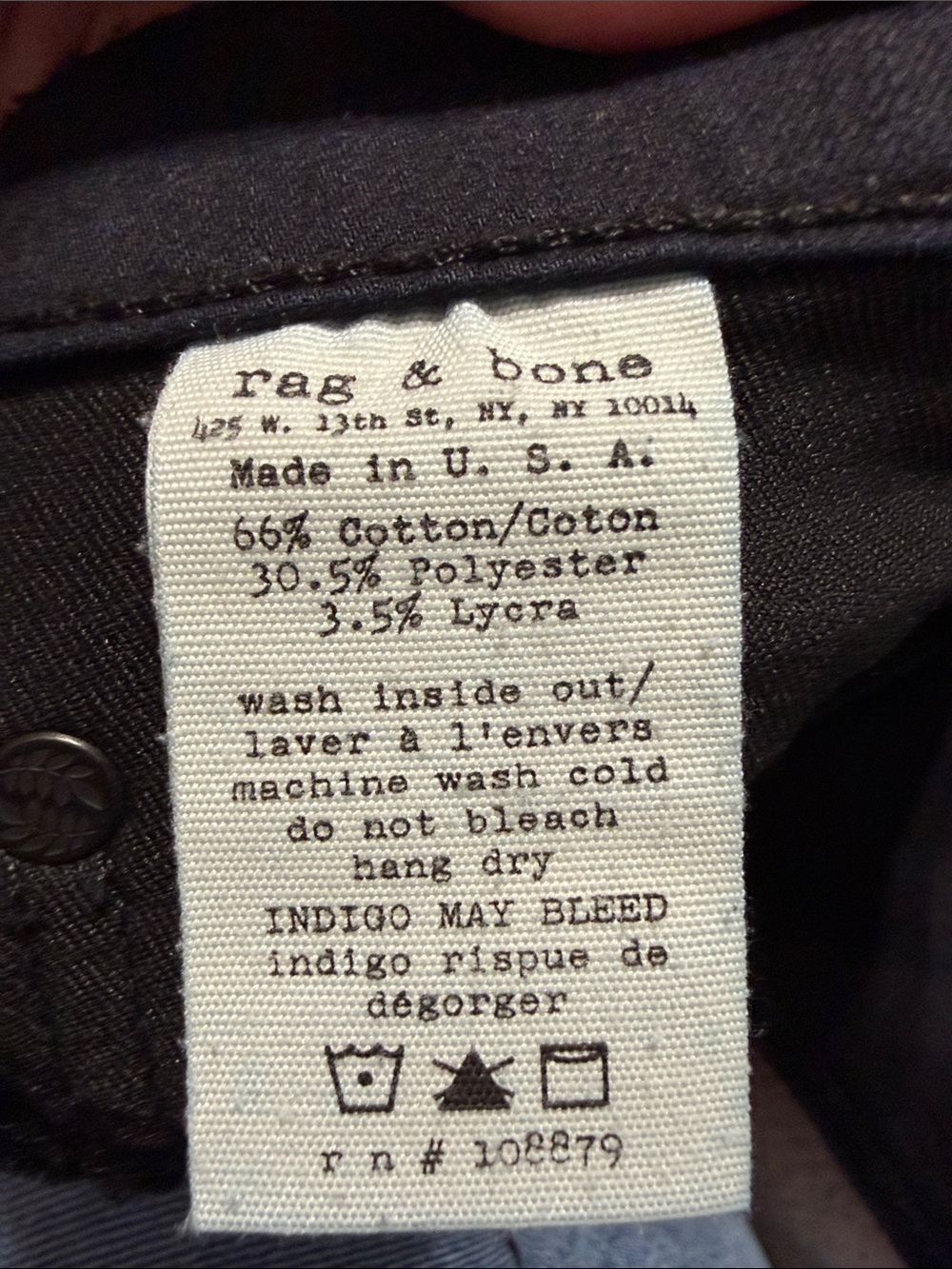 rag & bone Elephant Bell Flare $248 Retail - Picture 9 of 9